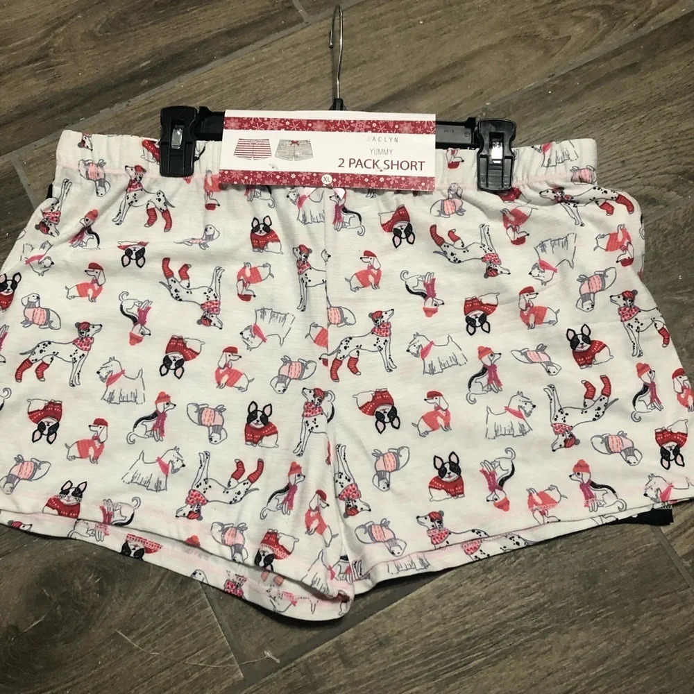 NWT Ladies dachshund and other dogs sleep shorts